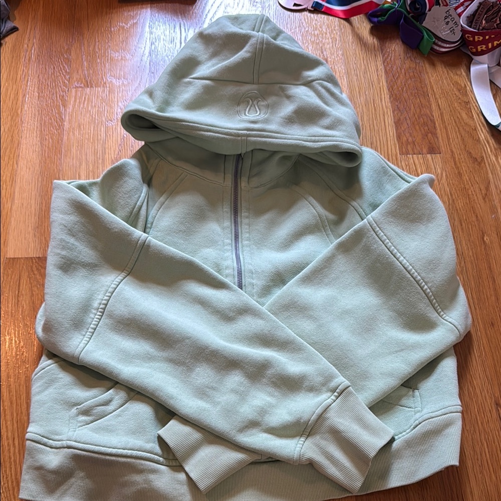 lululemon athletica Mint Green Hoodie